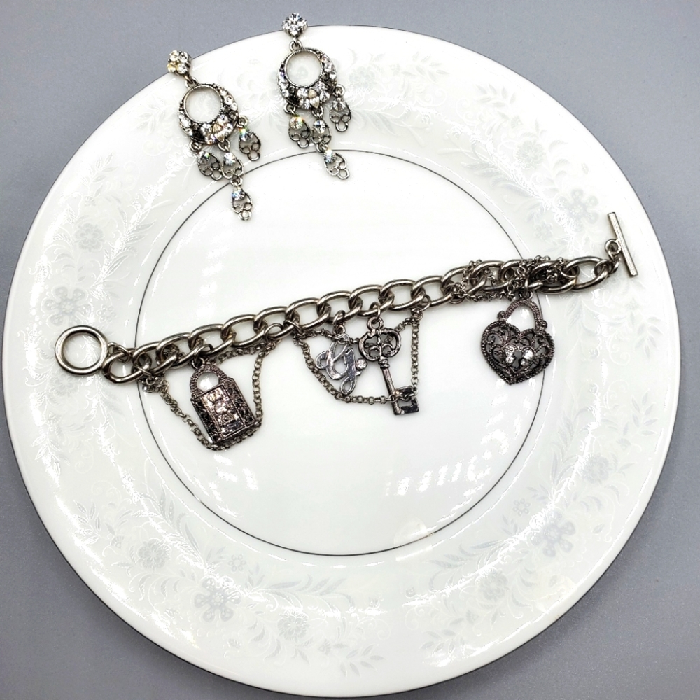 Earrings and Bracelet Set